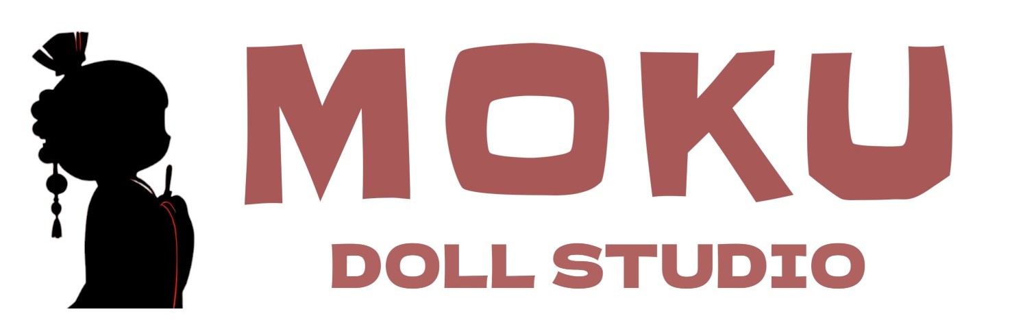 人形工房もくもく ロゴ